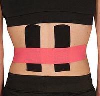 More Mile Pre-Cut Back Support Kinesiology Tape