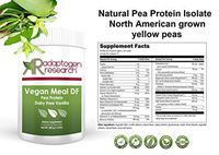 Vegan Meal DF (PaleoSnack DF) | Pea Protein Meal Supplement | Vanilla | Plant Protein Powder from North American Farms | Easy to Digest | 540g