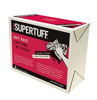 Trimaco 10432 4lb Compressed Box T-Shirt and Polo Knit Painter Rags, Bleached