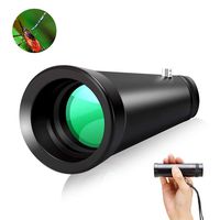 Single Monocular Telescope, HD Low Night Vision Waterproof Compact Spotting Scope Durable and Clear FMC BAK4 Prism for Bird Watching, Camping, Hiking