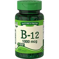 B12 Vitamin Tablets | 1000 mcg | 100 Count | Non-GMO & Gluten Free | by Nature's Truth