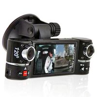2.7" TFT LCD Dual Camera Rotated Lens Car DVR Vehicle Video Recorder Dash Cam