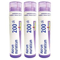 Boiron Natrum Muriaticum 200ck, Homeopathic Medicine for Runny Nose Due to Allergies, 3 Count