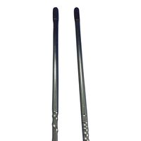 (Lot of 2) CRS 2 ft Fiberglass 1000 Watt - Black CB Radio Antenna - USA Made