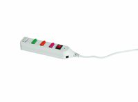 DCI 4-Port USB Power Strip, Assorted Colors (30390)
