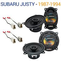 Compatible with Subaru Justy 1987-1994 Factory Speaker Upgrade Harmony R46 R5 Package New