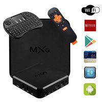 MXQ Android 6.0 TV Box R18 PRO 4K S905X Quard-core 1G+8G Wi-Fi Embedded with Wireless Keyboard