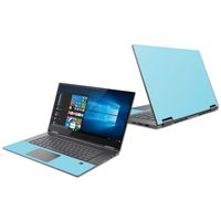 MightySkins Skin Compatible with Lenovo Yoga 730 15" (2018) - Solid Baby Blue | Protective, Durable, and Unique Vinyl Decal wrap Cover | Easy to Apply, Remove, and Change Styles | Made in The USA