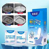 Efaster Fast Foaming Cleaner, for Toilet Washing Machine Wewer Sink Floor Tile Kitchen Sewer Pipes Through Deodorant,Breaks Down Grease, Paper,Fat & Oil in Drain Lines, Sewer Lines (Blue)