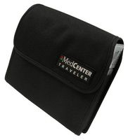 MedCenter 73166 7 Day Pill Traveler Nylon, Black, Xlvitamin Size