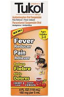 TUKOL Children's Fever and Pain Cherry Flavor, 4 fl. oz.