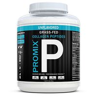 PROMIX Collagen Peptides Protein Powder, Pasture-Raised Grass Fed Hydrolysate | Unflavored, 1lb | Keto, Non GMO, Gluten Free, Natural, Organic, Hydrolyzed | For Healthy Skin, Bones, Hair and Joints