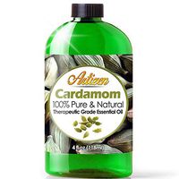 4oz - Artizen Cardamom Essential Oil (100% Pure & Natural - UNDILUTED) Therapeutic Grade - Huge 4 Ounce Bottle - Perfect for Aromatherapy