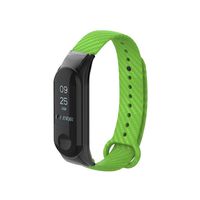 T-BLUER for Xiaomi Mi Band 3 Band, Replacement Strap Carbon Fiber Wirstband for Xiaomi Mi Band 3 Smart Bracelet Accessories(No Tracker)