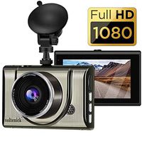 Dash Cam 1080P FHD 3 Inch IPS Screen Metal Shell Dash Camera for Cars,Car DVR Dashboard Recorder Super Night Vision,170°Wide Angle,WDR,G-Sensor,Loop Recording,Motion Detection,Parking Monitor