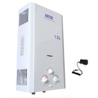 AQUAH Indoor Natural Gas Tankless Water Heater 12L / 3.2 GPM