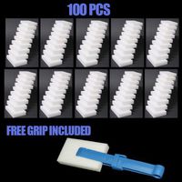 Pack of 100, Magic Sponge Cleaning Pads Clean Sponge Kit New Magic Eraser, Jumbo Size 3.5 * 2 * 1.5 inch, Eco-Friendly MP100