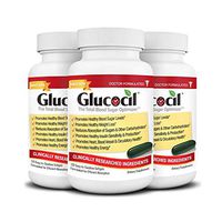 Glucocil - The Total Blood Sugar Support Supplement Targeting All 3 Essentials for Normal Blood Sugar - The Simple Secret for Normal Blood Sugar - Clinically Researched Ingredients, Since 2008 -3 Pack