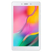 Samsung Galaxy Tab A 8.0" (2019, WiFi + Cellular) 32GB, 5100mAh Battery, 4G LTE Tablet & Phone (Makes Calls) GSM Unlocked SM-T295, International Model (Silver)