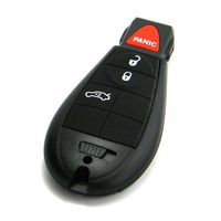 OEM Electronic 4-Button FOBIK Key Fob Remotes Compatible With Chrysler Dodge (FCC ID: IYZ-C01C)