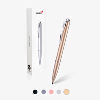 Genius Pen GP-B200 - Incredible Smooth and Accurate Touch Pen with Retractable Hard Nib & Long-Lasting Rechargeable Battery for Apple iPhone, iPad, iPod and Most Touch Screen Mobile Devices - Gold