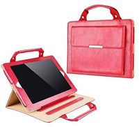 12.9 inch iPad Pro Handbag Style Case INorton Portable Flip Folio Stand Smart Case Cover with Handle Pocket and Magnetic,Slim Luxury PU Leather Cover with Lovely Bowknot for iPad Pro 12.9