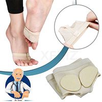 Dance Ball of Foot Cushions, Ballet Belly Forefoot Pads, Anti-pain Fitness Socks Shoes Insoles, High Heels Pain Relief Inserts, Metatarsal Sleeve Bunion Toe Separators - Blisters Corns Calluses (M)