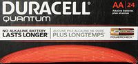 Duracell - Quantum AA Alkaline Batteries - Long Lasting, All-Purpose Double A Battery for Household and Business - Pack of 24