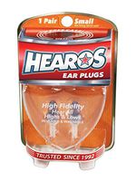 HEAROS High Fidelity Series Ear Plugs for Comfortable Long Term Use with Free Case, 1 Pair