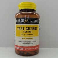 Mason Natural Advanced Tart Cherry 10:1 Veggie Caps 60 ea (Pack of 12)