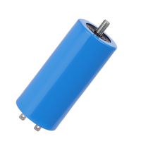 QKPARTS CBB60 Run Capacitor 450VAC 450V AC 120uF 120 MFD UL Listed W/Fixing Stud Blue