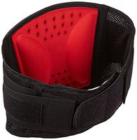 RolyanFit Mesh Back Support, Rolyan Low Back Stabilizer Brace with Breathable Mesh, Comfortable Lumbar Compression Pad, Double Straps for Secure Spinal Alignment, 8" High Low Back Pain Relief, Small