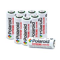 Polaroid A23 23A 12V GP23AE Extreme Alkaline Batteries Mercury Free Blister Packaging (8-Pack)