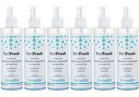 PeriFresh No Rinse Perineal Cleanser Spray, 6 Pack - 7.5 oz Peri Bottle - Mild Formula with Aloe - for Incontinence Care, Postpartum - for Men and Women