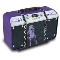 Disney Hannah Montana (Miley Stewart played by Miley Cyrus) CD BoomBox with AM/FM Radio