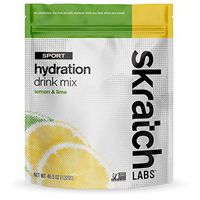 SKRATCH LABS Sport Hydration Drink Mix, Lemon Lime (46.5 oz, 60 servings) - Natural, Electrolyte Powder Developed for Athletes and Sports Performance, Gluten Free, Vegan, Kosher