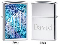 Personalized Logo Dripping Zippo Lighter with Free Engraving