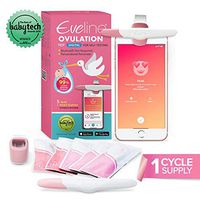 Eveline Digital Ovulation Predictor Test - Easy at Home Ovulation Test Kit with Smart Scanner and 5 Fertility Test Strips, 1 Cycle Supply Pregnancy Must Haves - FDA Listed for 99% Accuracy