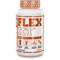 Flex-XT Joint Support Supplement | Joint Pain Relief, Bone Strength, Natural Anti Inflammatory Cartilage Repair for Men & Women | Turmeric Curcumin, Boswellia Super, More - 30 Veggie Pills