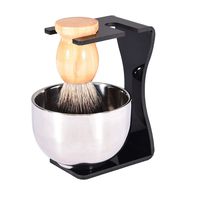 Sagton 3-in-1 Men's Shaving Set Brush Shaving Soap Bowl Perfect Set