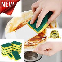 Kitchen & Dining, iuuhome 14PCS Kitchen Cleaning Sponges Eco Non-Scratch for Dish Scrub Sponges Wipe