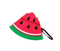 Airpods Case For Women Girls MEIQING Cute Watermelon Silicone Cover with Keychain for Airpods 1 2 Charging Case Earphones Accessorie Great Gift