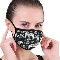 Mouth Masks for Dust Protection Anti Face Mask Washable Earloop Mask Swedish Dala Horse Folk