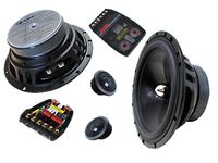 EU 61.2 - CDT Audio 6.5" EU Standard Fiber Cone 2-Way Component Speaker System