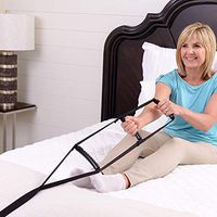 Bed Ladder Assist - Senior Pull Up Assist Device with Handle Strap - Rope Ladder Caddie Helper - Sitting, Sit Up Hoist for Elderly