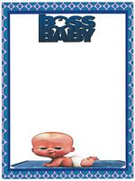 The Boss Baby Stationery Printer Paper 26 Sheets