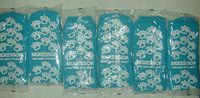6 Pair McKesson Teal One Size Fits Most Non Skid Hospital Travel Slipper Socks Above Ankle