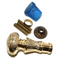 Nautical World Vintage Brass Wooden Handmade Walking Canes Wood Stick Brass Handle Canes, Affordable Gift Decorative Walking Cane Fashion Statement for Men/Women/Seniors/Grandparents! Item