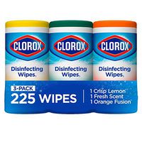 Clorox Disinfecting Wipes Value Pack, Bleach Free Cleaning Wipes - 75 Count Each (Pack of 3)