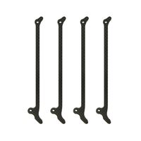 Lumenier 5" Carbon Fiber Arm Brace for The QAV-ULX (Set of 4) FPV Drone Racing